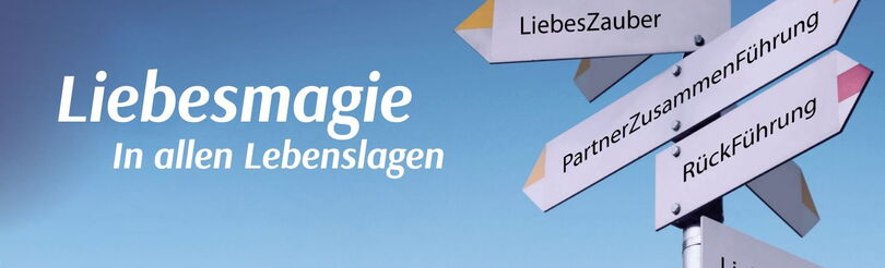 Übersichtsbild zu den Angeboten der AGW Akademie – Partnerrückführung, Partnerzusammenführung und Liebeszauber. Spirituelle Methoden zur Heilung von Beziehungen, Wiederherstellung von Liebe und Aufbau emotionaler Nähe.